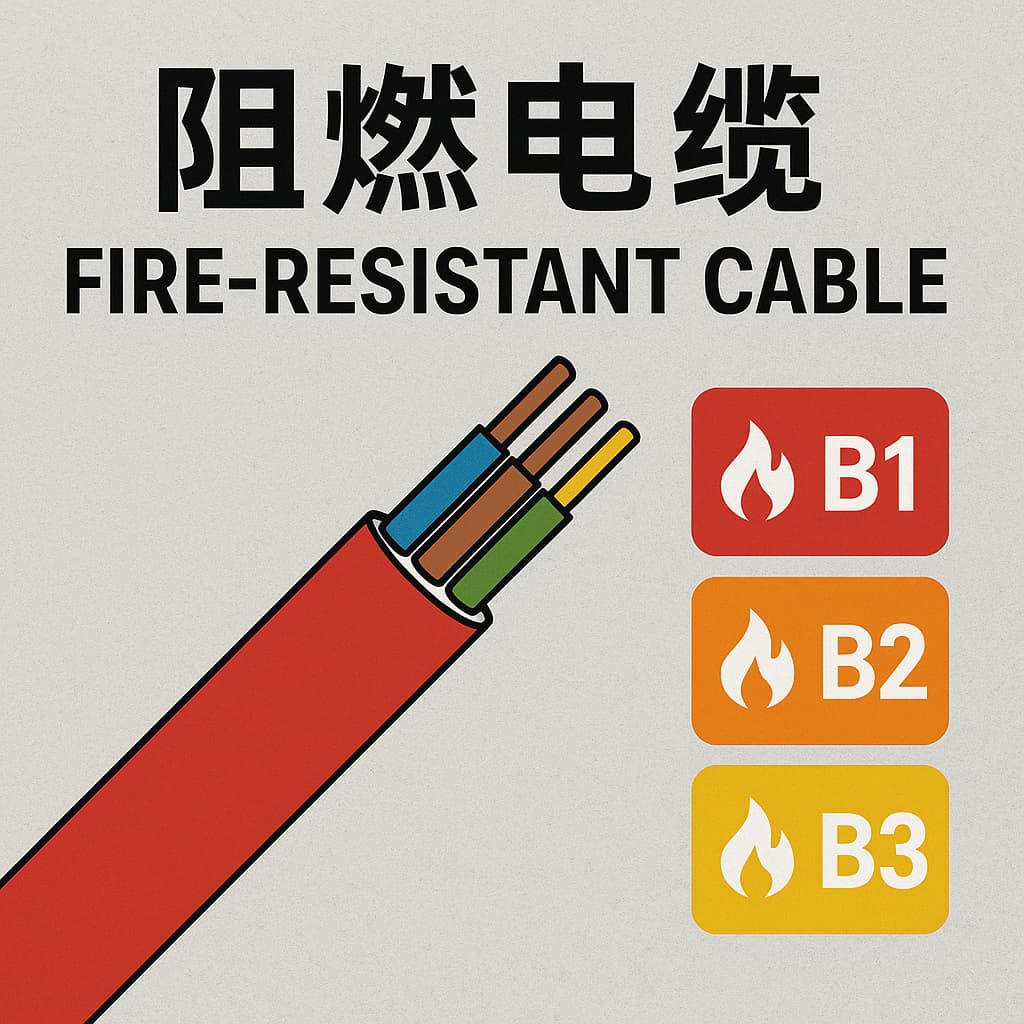 什么是阻燃电缆？B1、B2、B3级的区别你相识吗？