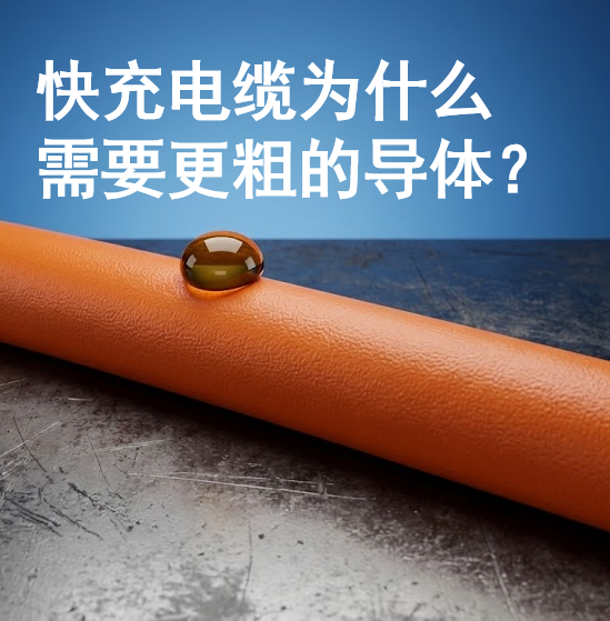 快充电缆为什么必要更粗的导体？揭秘新能源汽车充电的“热”知识